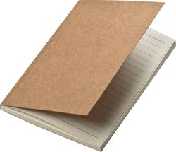 Notes A6 z okładką z papieru z recyklingu