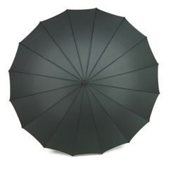 Parasol manualny 16 paneli drewniana rączka